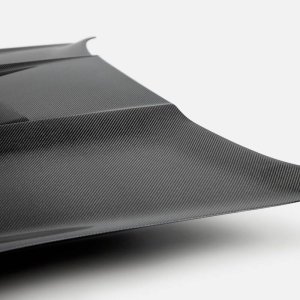 Ford Mustang Hood - Anderson Composites - Type GT5 Double Sided Carbon Fiber - `15-`20